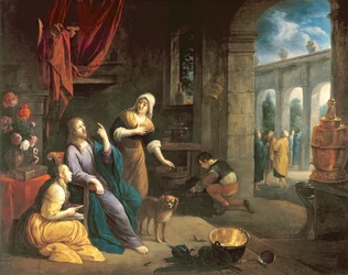 Jesus at the Home of Martha and Mary