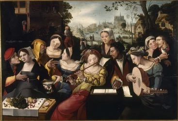 The Prodigal Son Among the Courtesans, ca. 1530