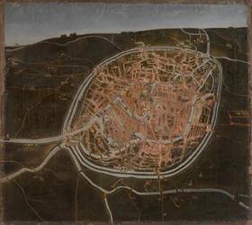 Map of Bruges