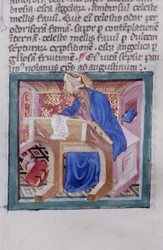 Page from the Legenda Aurea, Bruges, c.1400-10