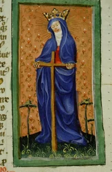 Page from the Golden Legend, Bruges, c.1400-10