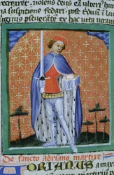 Page from the Golden Legend, Bruges, c.1400-10