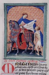 Page from the Legenda Aurea, Bruges, c.1400-10