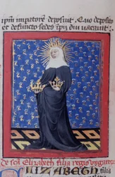 Page from the Legenda Aurea, Bruges, c.1400-10