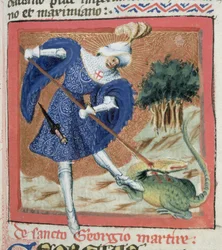 St George and the Dragon, from The Golden Legend by Jacobus de Voragine