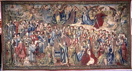 Nathan Reproaches David, Tapestry of David and Bathsheba, c.1510-15