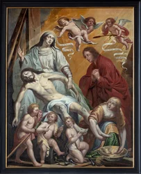 Pietà, Flemish school