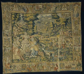 Pluto and Proserpina with Falconry