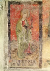 St. Apollonia, mural from the crypt