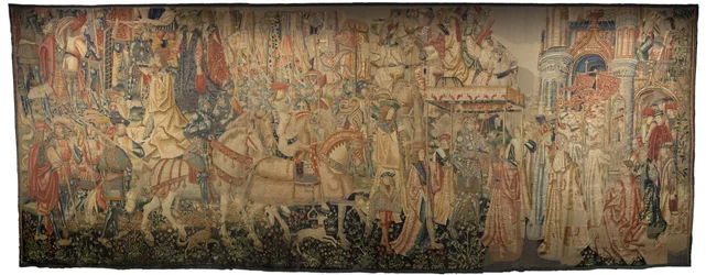 Tapestry Showing the Conquests of King Alfonso V of Portugal (Detail)