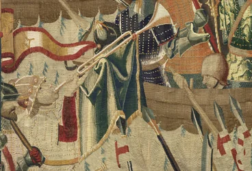 Tapestry Showing the Conquests of King Alfonso V of Portugal (Detail)