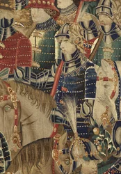 Tapestry showing the Conquests of King Alfonso V of Portugal (detail)