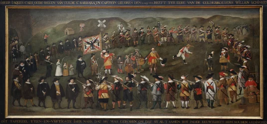 The members of the jam of Saint Barbe of Dunkirk in 1633