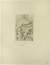 Frontispiece to La messe de Gnide
