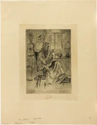 Old Woman with a Needle