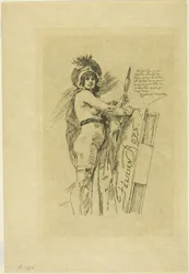 The Muse of Félicien Rops