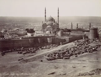 Cairo near the Mokkatam