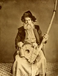 Lebanese Carder Holding His Tools