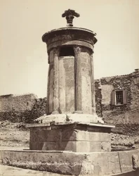 Monument to Lysicrates, located in the city of Athens