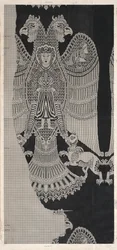 Schematic Drawing of Buyid Silk