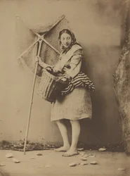 A Shrimp Fisher Girl