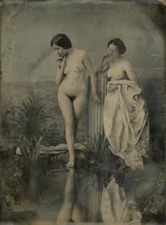 The Bathers - Naked Study for a Pictorial Composition