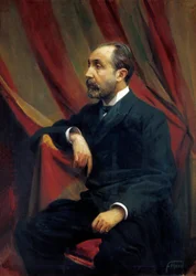 Portrait of Bartomeu Robert i Yarzabal (1842-1902), Spanish physician and politician