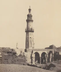 Djirdjeh, Mosque in Ruins on the Banks of the Nile, 1851-52, printed 1853-54