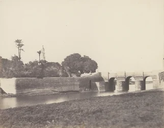 Syout, Pont Sur le Grand Canal, 1851-52, printed 1853-54