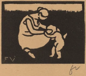Bather and Child