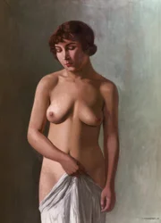 Standing Young Girl