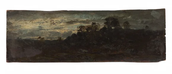 Barbizon, the evening, second half of the 19th century