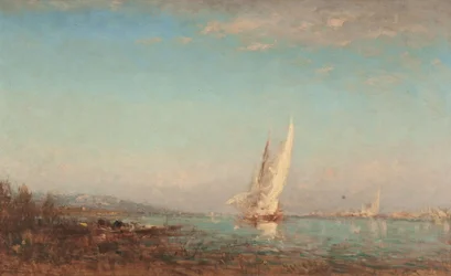 Martigues, the White Sail, between 1890 and 1895