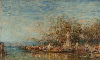 Offering to the Madonna, 2nd half 19th century