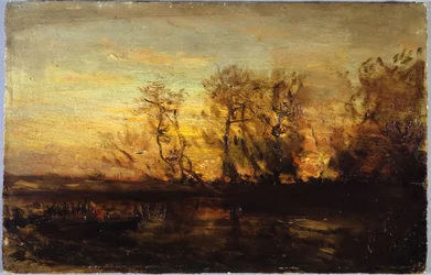 Sunset, between 1850 and 1860
