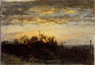 Sunset, between 1850 and 1860