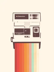 Instant Camera Rainbow, 2019