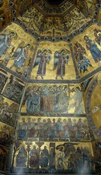 Mosaic on the Domed Ceiling of St Johns Baptistry, Florence