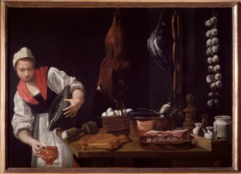 Young Woman in a Kitchen