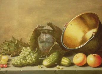 Still Life with a Brass Pot