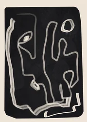 Abstract Line Contour