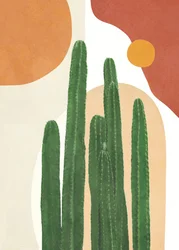 Boho Desert Cacti