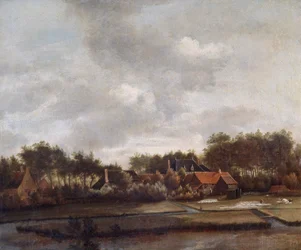 Landscape, with Bleaching Grounds, 17th century