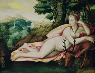 Diane de Poitiers as Diana the Huntress