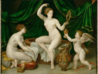 Venus at her toilet