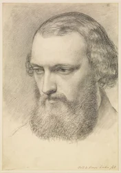 Portrait: Head Study of Daniel Casey (Three-Quarter View)