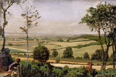View from Shorn Ridgway, Kent