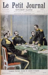 Admiral Gervais in Front of the Investigation Board