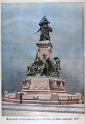 Monument to the Defence of St Quentin, 1557, 1896