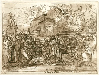 Falsehood Is the Cause of All Evil (recto); An Allegory of Truth and Falsehood (verso)